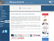 Tablet Screenshot of navcom.hr